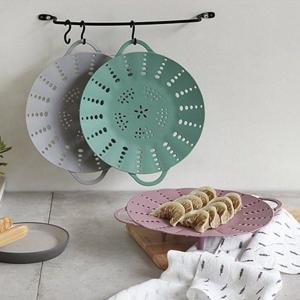 [트래블앤쿡] 파스텔 실리콘 찜기 3컬러