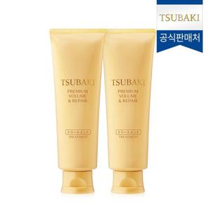 NEW 츠바키 프리미엄 볼륨 & 리페어 트리트먼트 160g 2개