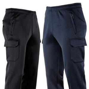 [피크나인]기모 카고 밴드바지 겨울 남자 등산 고무줄 작업복팬츠