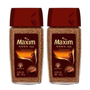 [맥심] 아라비카 병커피 100g x 2개