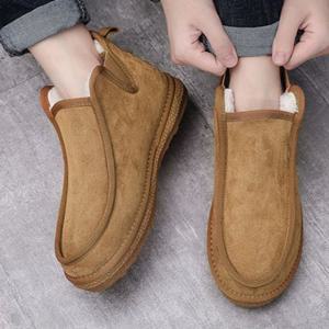 방한화 겨울신발 털신발 빌라보 털슬립온 남성용