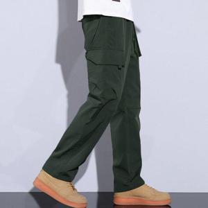 편한남자바지 남성 기모 겨울팬츠 편한 밴딩바지 캐주얼 카고바지