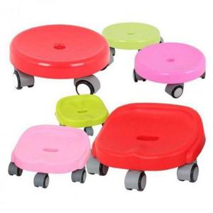 이동식 청소 의자 이동의자 바퀴 달린 낮은 바닥 (3h1Sm)