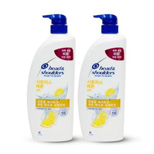 [헤드앤숄더]헤드앤숄더 두피 토탈 솔루션 시트러스 레몬 샴푸 800ml x 2개