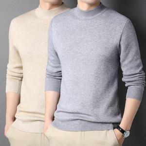 [모로엠] 남성 반목 하프 베이직 남자니트 가을니트 DMS-KN-Q4256591