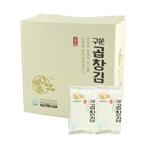 보령수협 로컬푸드 바다듬 곱창 무조미 도시락김 3g x 32봉 /곱창김/식탁김/구운김