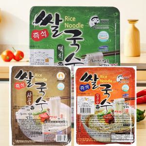 쌀국수 명인이 정성으로 만든 여주즉석쌀국수 (멸치맛92g*4개/얼큰한맛92g*3개/사골맛92g*3개)