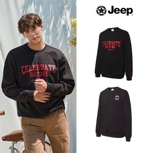 [JEEP] 25FW 지프 남성 클라우드 기모 맨투맨 2종