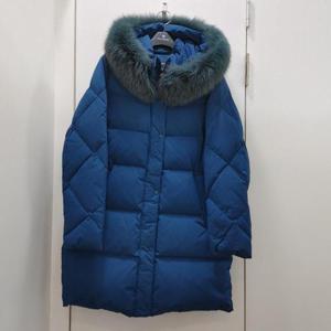 [올포유][행복한백화점][올포유]겨울 여성 프리미엄 후드탈착  구스다운 점퍼(블루) ALDJMA319