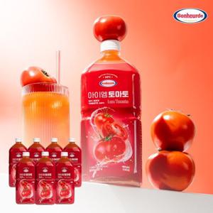 [100% NFC 착즙] 보넬드 아이엠 토마토 주스 즙 1L 7개