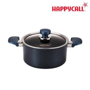 [본사직영] HC해피콜 클래식 다이아몬드 냄비20양수(블루)