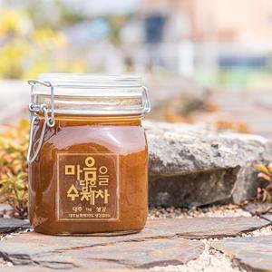 [푸드맛봄 생강청] 벌꿀이 들어간 수제 허니대추생강청 1kg 가정용