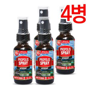 Canada  통라이프-플라보노이드500mg- 프로폴리스 스프레이30ml-4병