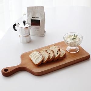 바오 마호가니 플레이팅 원목 핸들도마 M