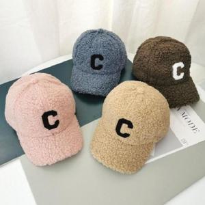 겨울 여자 양털 뽀글이 볼캡 야구 모자 (W991D21)