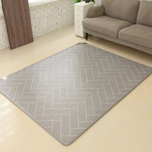 이한일 AI 모노륨 탄소 전기매트 전기장판 중형 거실용 바닥용 150X183 헤링본