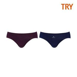 [TRY]여성 모모 60수 미디 위생 팬티 2매