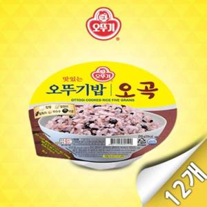 갤러리아_[오뚜기] 맛있는 오뚜기밥 오곡 210g x 12개