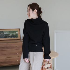 [소재올킬]엑스트라 파인울100% 르포엠 레오니 터틀넥 풀오버