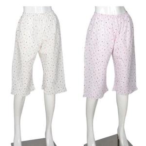 [마메든]들꽃 순면 7부파자마/여성잠옷바지