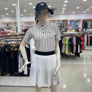 [팜스프링스]스트라이프 골프 티셔츠stsl232260_DG