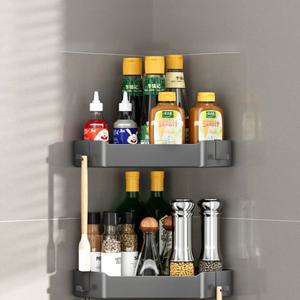 무타공 욕실선반 세면대선반  접착식 화장실선반 화장실 정리대 P417