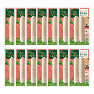 [CJ]더건강한 닭가슴살 소시지 청양고추120g x14개