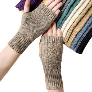 여성 패션 니트 손토시 숏핸드워머 인기 겨울 손장갑 (WFG083O)