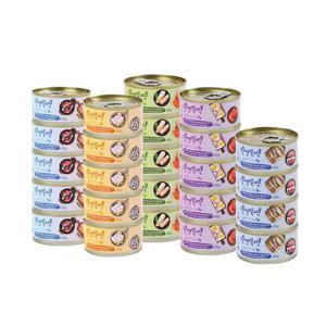 한캔뚝딱 프리미엄 영양특식 고양이캔 산해진미 5종 콤보 (85g x 24개)