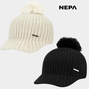 [네파]여성 겨울 캐주얼 오로라W 챙 비니 모자(자외선차단)_GN
