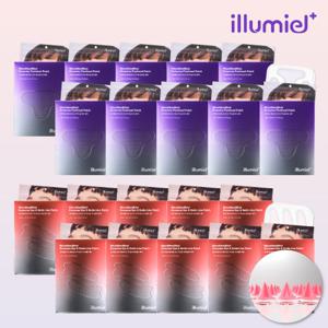 [일루미엘]마이크로니드샷  패치 매니아  패키지 ((미간) 4패치 X 10박스+(이마팔자) 6패치 X 10박스 총 100패치)
