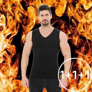 [굿스맨][1+1+1] 남성 기모안감 발열 런닝나시 겨울내의 2컬러