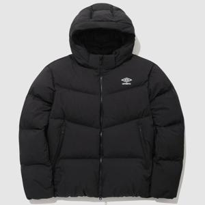 엄브로 액티브 플라이트 구스 후드 숏 다운 B1 UQ423SDJN1 BLK0 LGR0