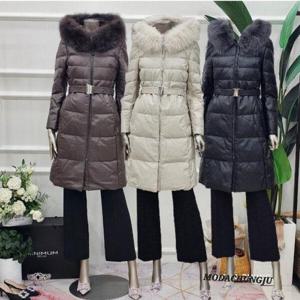 [미니멈]MD 리얼 양가죽 폭스 후드 구스다운 패딩  MD MMYDKPM0830_CJ