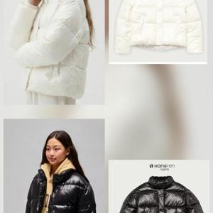 [행텐주니어]유광 하이넥 패딩점퍼