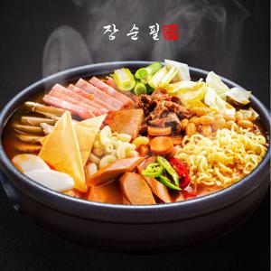 [장순필] 든든한 한끼의 완성 고기반부대찌개 3봉+라면사리 3봉