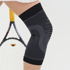 [라인벨라] 2개입 의료용 무릎보호대 얇은 니슬리브 아대 밴드 그레이 / 등산 헬스 스포츠