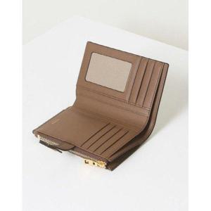 갤러리아_헤지스핸드백 [HIWA5E884W2] 여성 브라운 로고패턴 가죽 중지갑