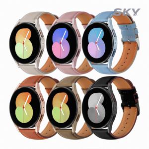 스카이 갤럭시워치 7 6 5 4 가죽 스트랩 레더 밴드 시계줄 6색상 GLB