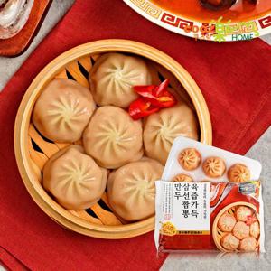 쿠즈락앳홈 3분완성 국내산 돼지고기로 만든 육즙가득 삼선짬뽕만두 168g 5팩 외 9종 모음 택1