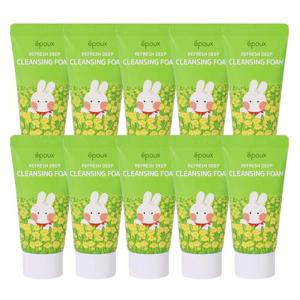 (10개)에뿌 리프레시 여행용 딥 클렌징폼 50ml /미니스.휴대용.세면도구.어메니티