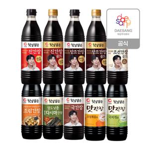 청정원 햇살담은 간장 840ml 10종 3개 골라담기