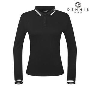 [데니스골프][DENNIS] 여성)요고에리 긴팔카라티_NAPFLTS052
