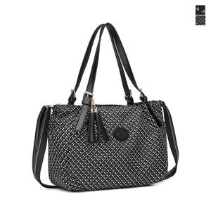 미르바네스 여성 패턴 태슬 핸드백 399_HT