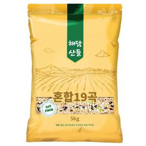 국산 혼합19곡 5kg l 혼합곡 잡곡 l 지퍼팩 포장