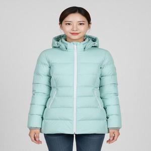 [올포유][올포유] 여성 후드 슬림 구스 다운 점퍼 AWDJLA271-830_G