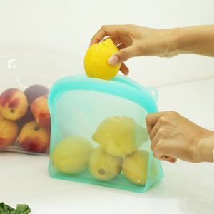 [적립금사용가능] 쿠치니티 실리콘지퍼백 2000ml 2개 2종 택1