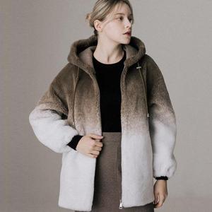 라벨르by신영모피 양모 후리스 집업자켓