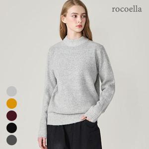 [로코엘라] 인스 스탠다드 여성 모크넥 니트