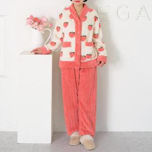 [엄마옷 로즈맘] 상몬수면홈웨어상하세트